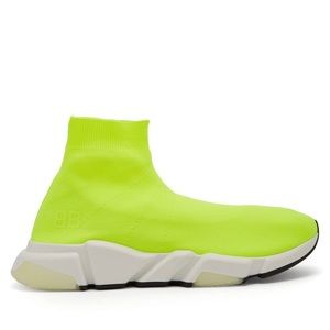 NWT Balenciaga Neon Yellow Speed Trainers